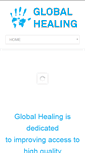 Mobile Screenshot of globalhealing.org